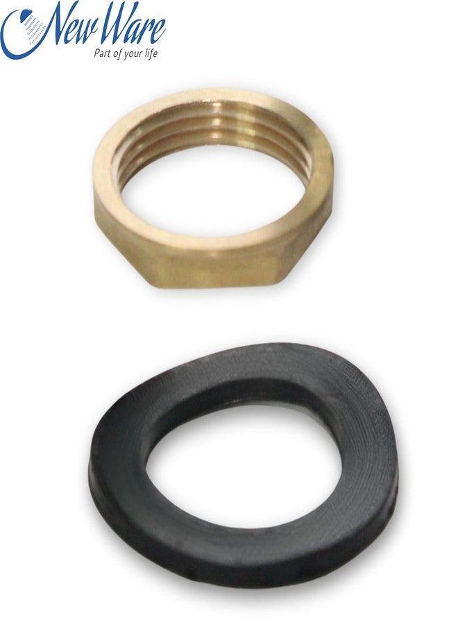 NEW WARE Full Thread Stainless Steel Waste Coupling | Wash Basin Sink Drain Connector | Leak Proof Plumbing Fitting - Image 4